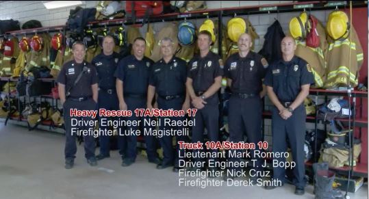 Image of Colorado Springs firefighters