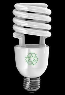 image of energy efficient light bulb